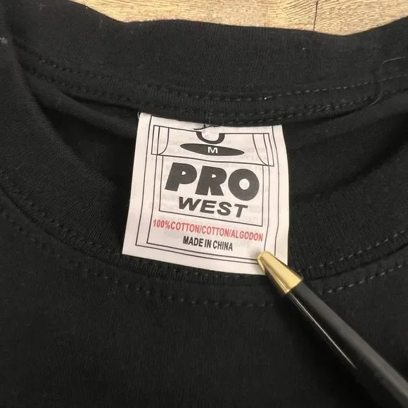 Canvas Los Bukis Una Historia Cantada Tour 2021 Black T Shirt Size M - Picture 2 of 5